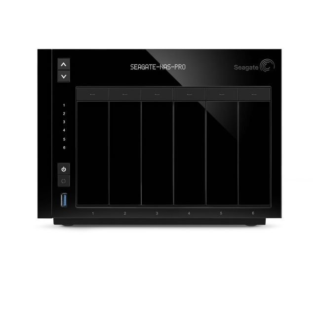 SEAGATE 30TB NAS PRO 6-BAY STDF30000200 /6X5TB/1.7 GHz 64 bit/2GB-DDR3/RAID 0, 1, 5, 6, 10/2XGIGA VERİ DEPOLAMA ÜNİTESİ
