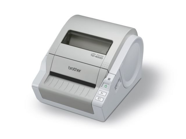 BROTHER P-TOUCH TD-4000 102MM E KADAR BASKI OTOMATİK KESİCİ BİLGİSAYAR BAĞLANTILI DOĞRUDAN TERMAL BASKI
