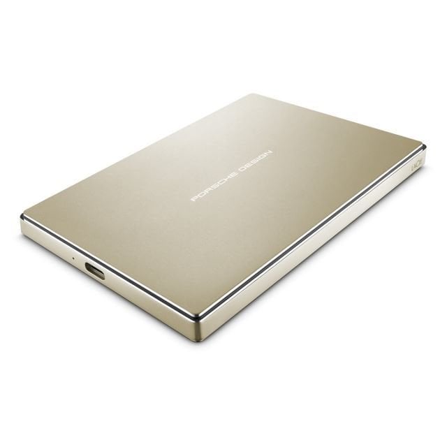 2TB LACIE 2.5 INC USB 3.0 STFD2000403 PORSCHE DESIGN P 9223 TAŞINABİLİR DİSK ALTIN USB-C (USB 3.1)