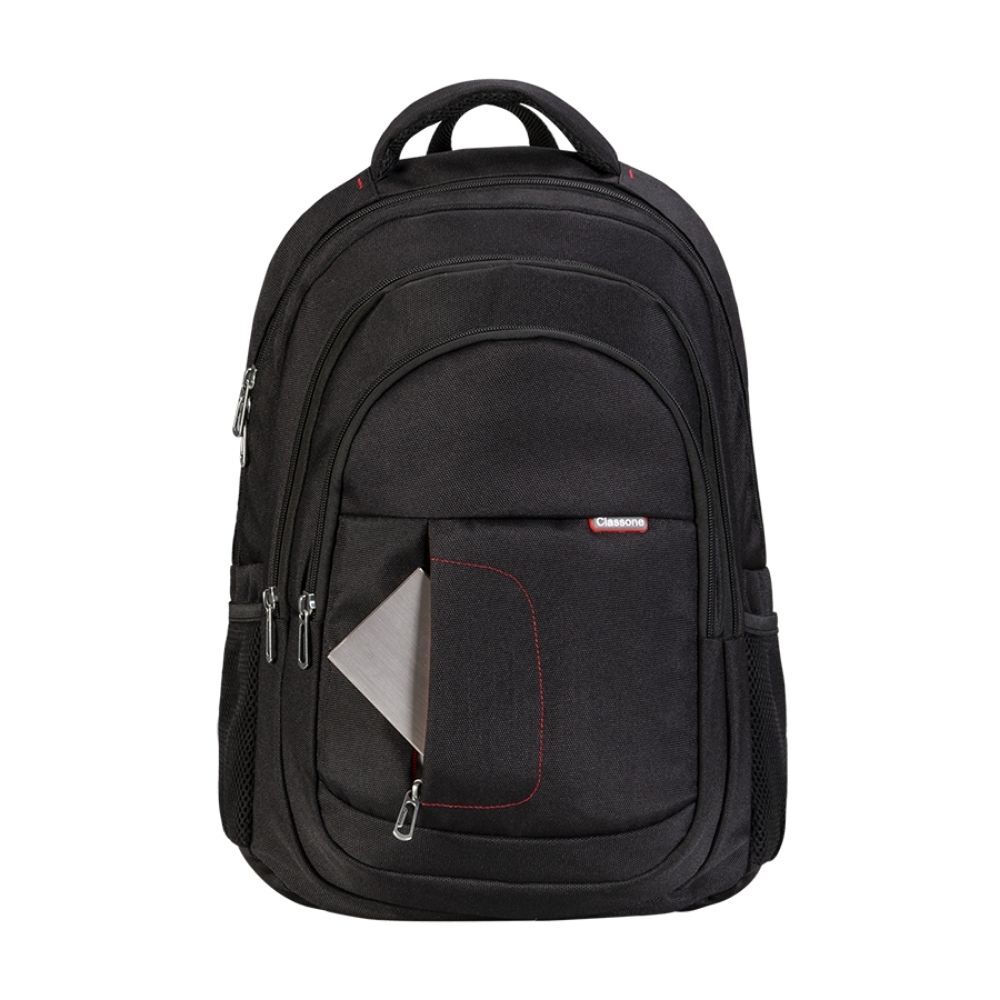 Classone BP-L100 Milano Serisi Siyah Su Geçirmez 15.6'' Notebook Sırt Çantası