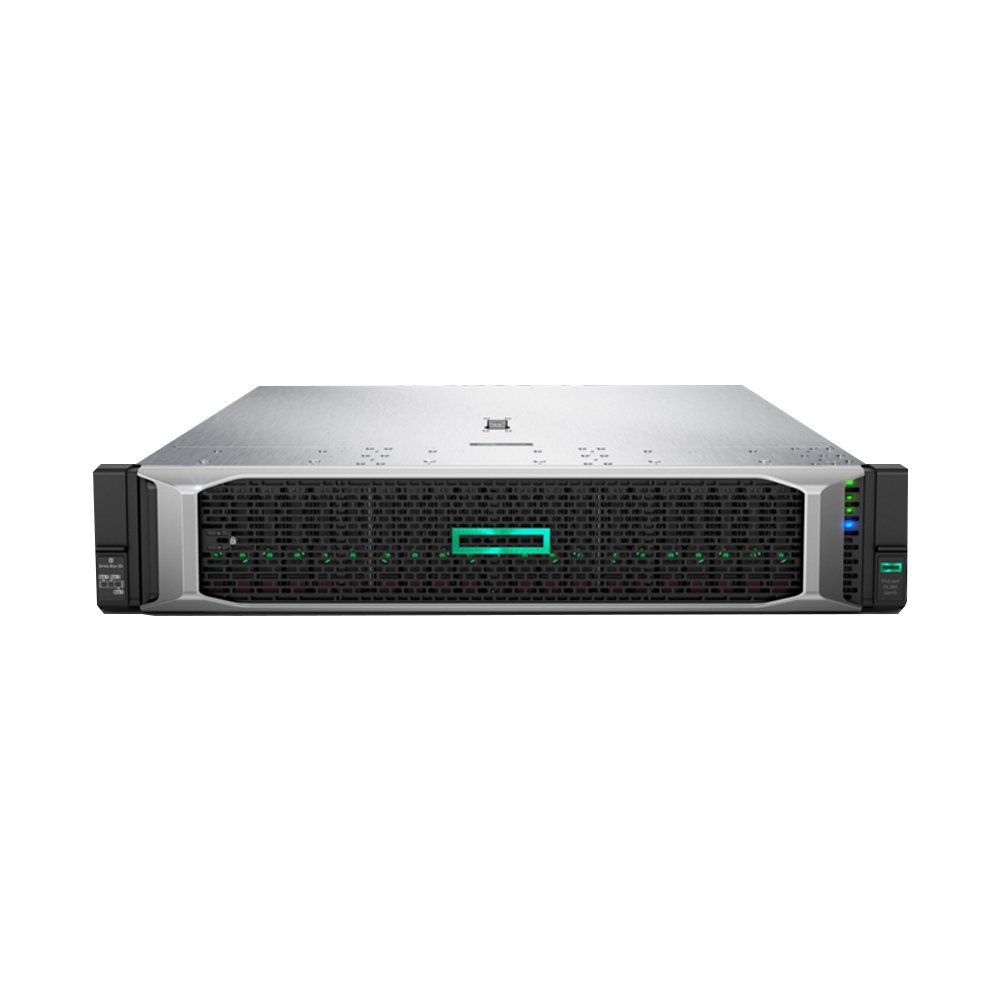 HPE Srv DL380 Gen10 2*Xeon Silver 4208 CPU(8C/2.1Ghz) 128GB DDR4 4x960GB HPE HDD SATA SSD (8x2.5'') Hotplug P408i-a/2GB 4x1GbE 2x500W PSU Rack Server