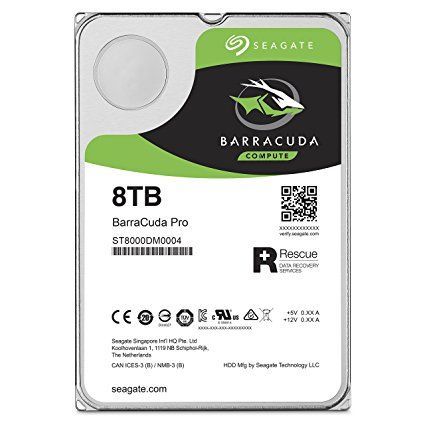 SEAGATE BARRACUDA PRO GAMING 3.5 8TB 7200RPM SATA 3.0 NCQ 256MB 220MB/S 300TB/YİL ISYÜKÜ DATA KURTARMALI DESKTOP DİSK ST8000DM0004