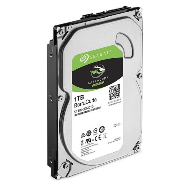 SEAGATE BARRACUDA 3.5 1TB 7200RPM SATA 3.0 NCQ 64MB 210MB/S 55TB/YİL ISYÜKÜ DESKTOP DİSK ST1000DM010