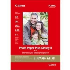 CANON 2311B060 PP-201 SQ PARLAK, 13X13 KARE KAĞIT, 265GR, 20 YAPRAKLI FOTOĞRAF KAĞIDI