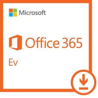 MS OFFICE 365 EV 32/64BIT TURKCE-INGILIZCE ELEKTRONIK LISANS 5 KULLANICI 1 YIL 6GQ-00086