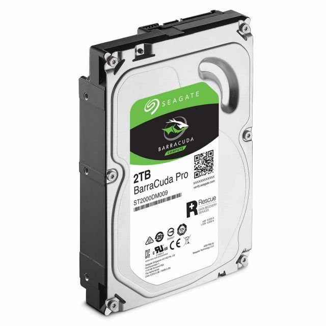 SEAGATE BARRACUDA PRO GAMING 3.5 2TB 7200RPM SATA 3.0 128MB 220MB/S 300TB/YİL ISYÜKÜ DATA KURTARMALI DESKTOP DİSK ST2000DM009