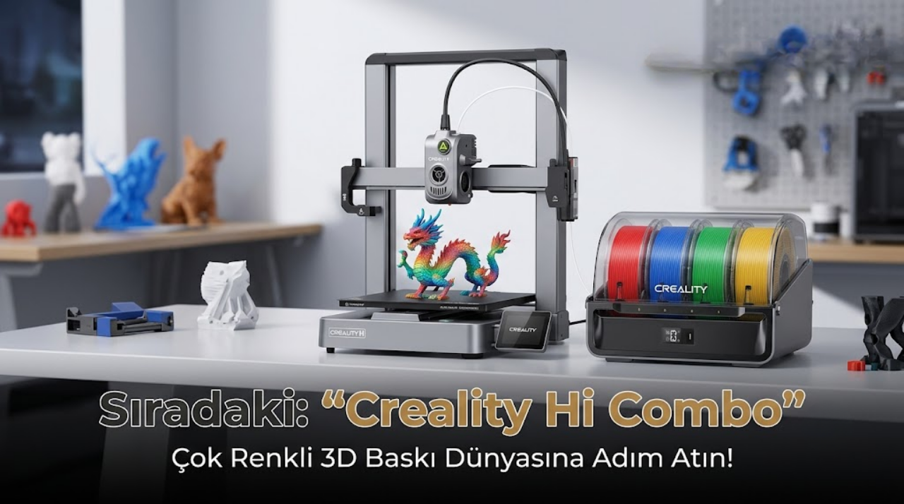 Creality Hi Combo: Evdeki Yaratıcılığınızı Sınırsız Hale Getirin