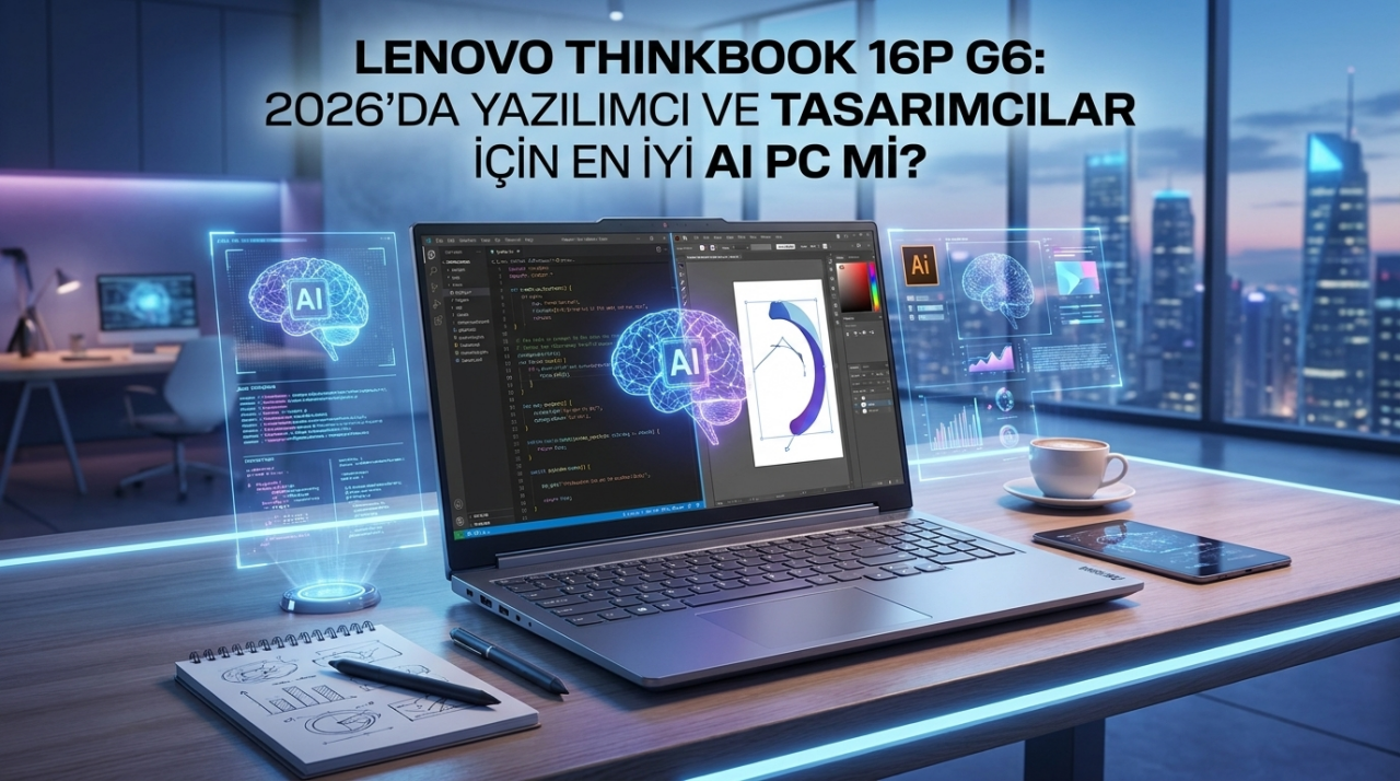 Lenovo ThinkBook 16p G6 Girdi: 2026'da Yazılımcı ve Tasarımcılar İçin En İyi AI PC mi?