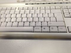 D-S-EXPER KB220E ULTRA FLAT KLAVYE PEARL WHITE
