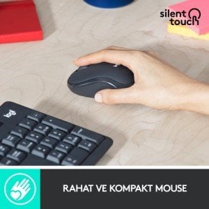 LOGITECH MK295 KlavyeMouse Set Kablosuz