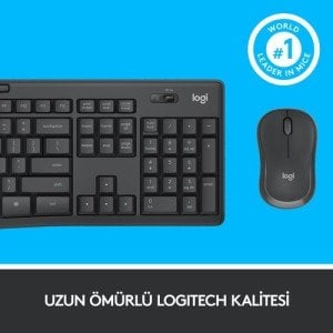 LOGITECH MK295 KlavyeMouse Set Kablosuz