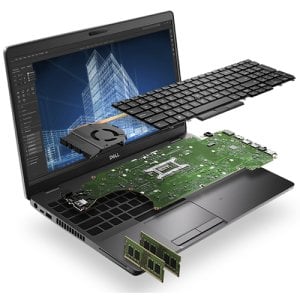DELL M3541-NAIROBI 15,6'' FHD i7-9850H 8GB 256GB SSD 4GB/P620 W10 PRO