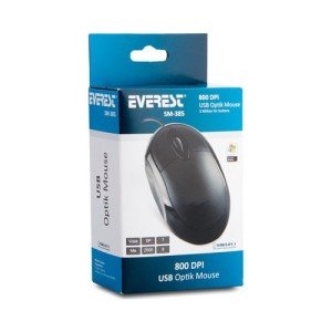 Everest SM-385 Usb Siyah Optik Mouse