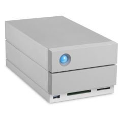 8TB LACIE 3.5 INC STGB8000400 2BIG DOCK STATION 2X THUNDERBOLT3 + USB 3.1 RAID 0/1 HARİCİ DİSK, 5 YIL DATA KURTARMA SERVİSİ