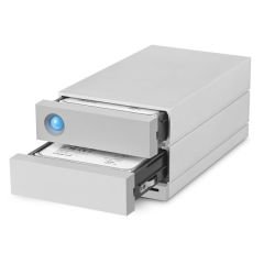 8TB LACIE 3.5 INC STGB8000400 2BIG DOCK STATION 2X THUNDERBOLT3 + USB 3.1 RAID 0/1 HARİCİ DİSK, 5 YIL DATA KURTARMA SERVİSİ