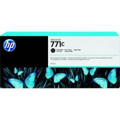 HP B6Y07A (771C) MAT SIYAH 775 ML GENIS FORMAT MUREKKEP KARTUSU