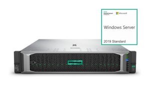 HPE DL380 Gen10 Silver 4208 32GB (2x16GB) 5x300GB SAS SFF SC DS HDD 1x500W P408i-a 8xSFF Hot Plug+Win Srv Std. 2019