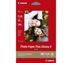 CANON 2311B018 PP-201 PARLAK, 13X17 CM BOYUTUNDA, 265GR, 20 YAPRAKLI FOTOĞRAF KAĞIDI