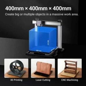 Snapmaker Artisan 3-in-1 Lazer CNC 3D Yazıcı (Kabinli)