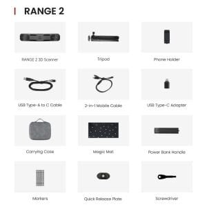 Revopoint Range 2 Standart 3D Tarayıcı