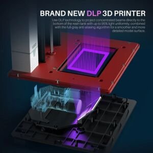 Elegoo Mars 4 DLP Reçine 3D Yazıcı