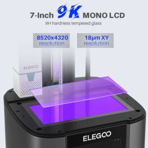 Elegoo Mars 4 Ultra 9K Reçine 3D Yazıcı