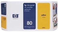 HP C4848A (80) SARI 350 ML GENIS FORMAT MUREKKEP KARTUSU