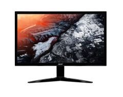21.5 ACER KG221QBMIX FULL HD LED 1MS 75HZ FREESYNC 100M:1 250 NITS VGA HDMI AUDIO IN OUT MM VESA GAMING MONITOR