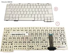 KEYBOARD WHITE W/O TS TURKEY