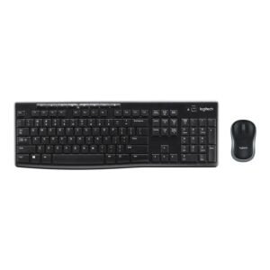 Logitech MK270 920-004525 Siyah Kablosuz Klavye Mouse Seti
