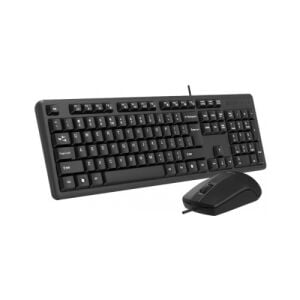 A4 Tech KK-3330 Siyah Kablolu Klavye Mouse Seti