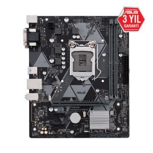 ASUS PRIME H310M-K R2.0 INTEL H310 LGA1151 DVI DSUB USB3.1 MATX WIN7+WIN10 DESTEKLİ