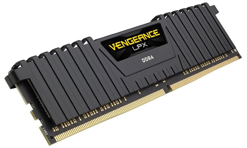 CORSAIR CMK8GX4M1D3000C16 8GB DDR4 3000MHz CL16 VENGEANCE BLACK LPX SOGUTUCULU DIMM BELLEK