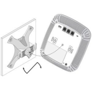 HPE Aruba JW047A AP-220-MNT-W1W Basic White Mount Kit
