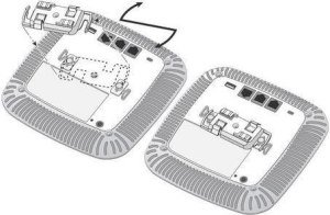 HPE Aruba JW044A AP-220-MNT-C1 Ceiling Rail Mount Kit