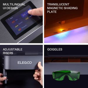 Elegoo Phecda 20W Lazer Gravür ve Kesme Makinesi (Paket 2)
