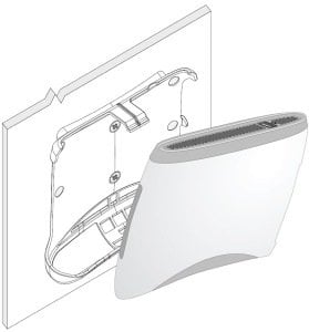 HPE Aruba JW058A RAP-3WN-MNT RAP-3 Wall Mount Kit