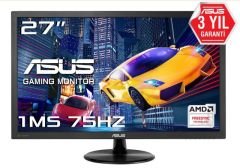 27.0 ASUS VP278QG 1MS 1920x1080 DSUB 2HDMI DP GAMING MONITOR