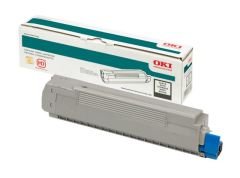 OKI 43865744 SIYAH TONER / C5850, C5950, MC560 / 8000 SAYFA