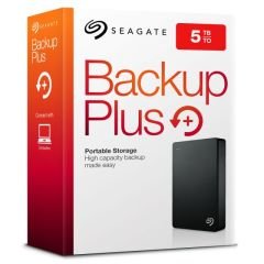 5TB SEAGATE 2.5 USB3.0 STDR5000200 BACKUP PLUS PORTABLE SİYAH
