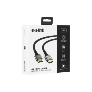 S-Link SLX-HD4K03 3 Metre 4K HDMI Kablo