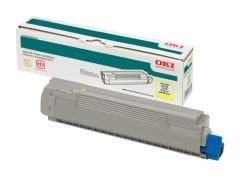 OKI 42918961 SARI TONER /C9600, 9650, 9800 / 15000 SAYFA