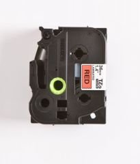 BROTHER P-TOUCH TZE-461 TZE-TAPE 36 MM KIRMIZI ÜZERİNE SİYAH LAMİNASYONLU ETİKET
