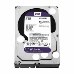 WD Purple 3.5 SATA III 6Gb/s 3TB 64MB 7/24 Guvenlik WD30PURZ