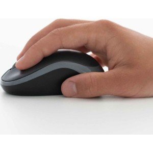 LOGITECH M185 GREY/BLACK WiFi MOUSE