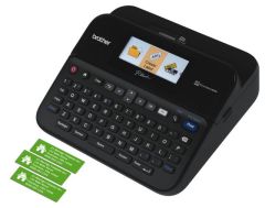 BROTHER P-TOUCH PT-D600VP 6 - 24MM BASKI TZE SERİSİ ETİKET BİLGİSAYAR BAĞLANTILI MASA ÜSTÜ