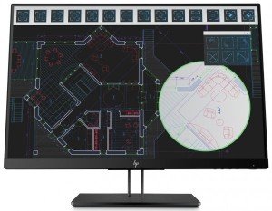HP Z24n G2 24'' WUXGA DVI-D/HDMI/DP USB3.0 PIVOT