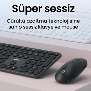 Daxi Elegance MK250 Kablosuz Klavye Mouse Seti