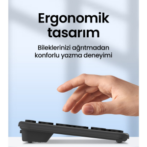 Daxi Elegance MK250 Kablosuz Klavye Mouse Seti