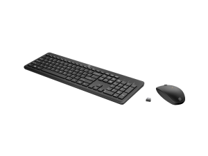 HP 235 1Y4D0UT Türkçe Q Siyah Kablosuz Klavye Mouse Seti